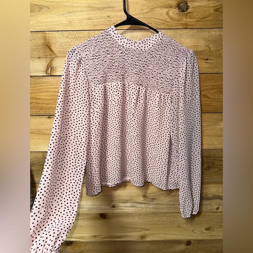 Light pink blouse